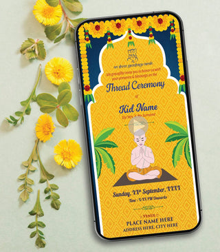 Thread Ceremony Invitation Video | TH-02-V