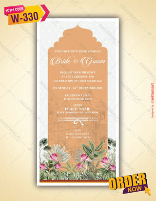 Vivah Invitation | W-330