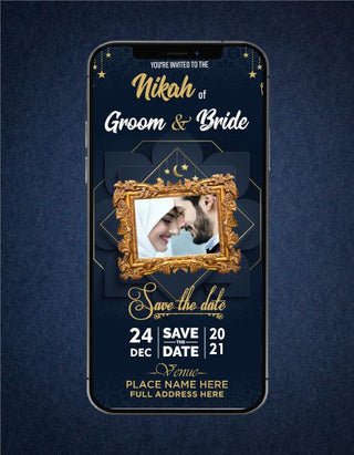 Walima Invitation eCards | W-48