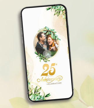 Wedding Anniversary Invitation Video | P-02-V