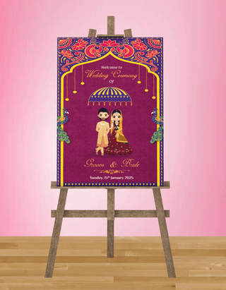 Wedding Sign Board Design | BD-05