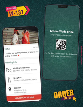 WhatsApp Theme Wedding Invitation