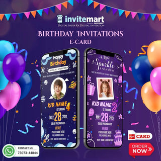 birthday party invitation card