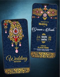 Elegant Classic Wedding Invitation Templates
