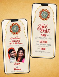 Marwari Style Wedding Invitation Templates