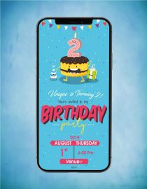 Paperless Birthday Invitations eCards