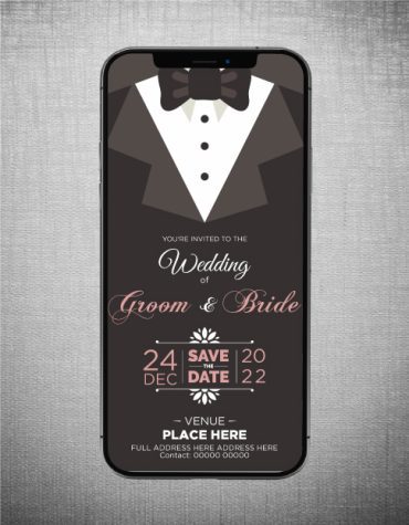 Latest Wedding Invitation eCards Groom Side