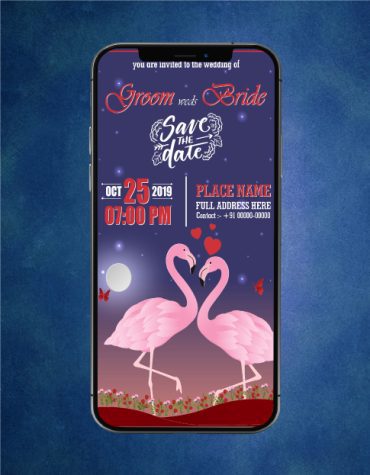 Modern Wedding Cards for whatsapp