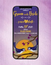 Modern Wedding Invitation eCard