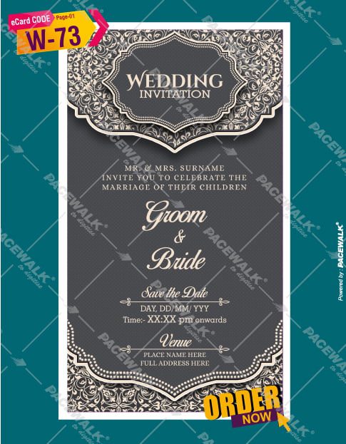 indian Save the date ecard maker online