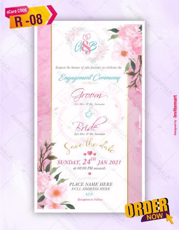 Engagement Invitation Card