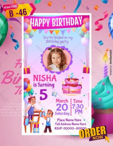 Birthday Invitation Templates
