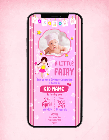 Fairy Invitations For Birthday