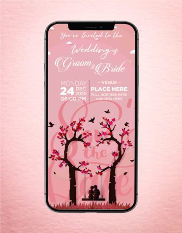 Unique Wedding Invitation Card
