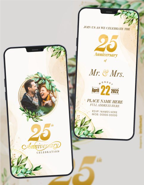 Anniversary Invitation Templates