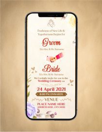 Custom Wedding Invitation