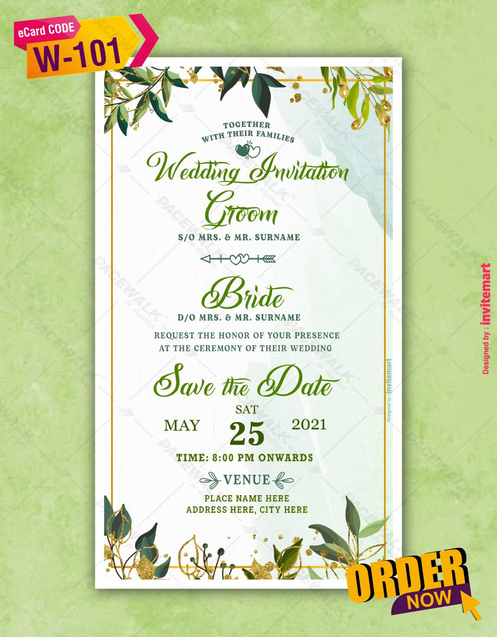 Wedding Invitation Template