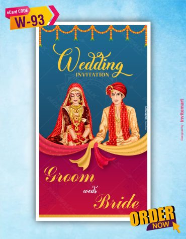 Hindu Wedding Invitation