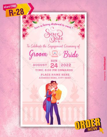 Loveable Engagement Invitation