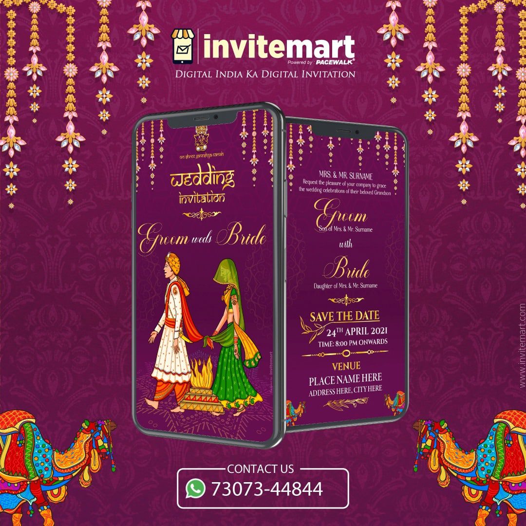Online wedding Invitation card maker