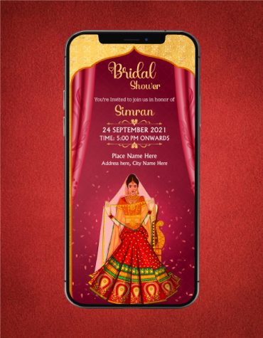 Bridal Shower Invitation Card Maker