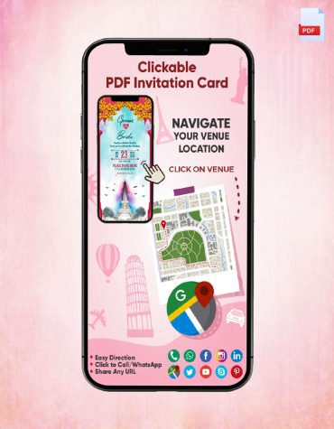 Clickable PDF Invitation Card