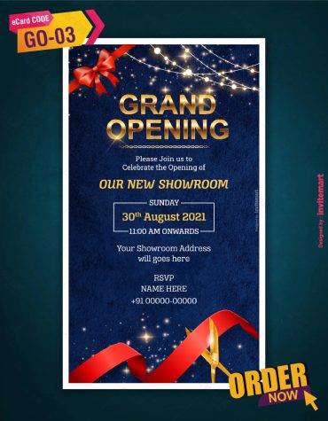 Grand Opening Invitation Templates