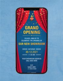 Office Inauguration Invitation Card