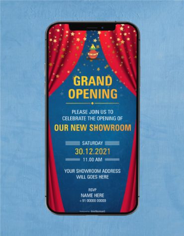 Office Inauguration Invitation Card
