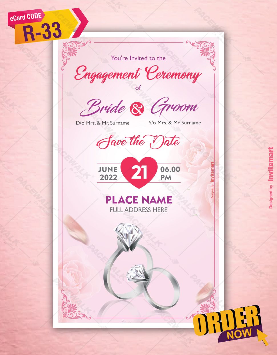 Engagement Party Invitation eCard | R-33