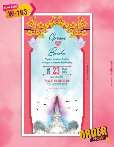 Save The Date Card Invitation