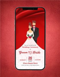 Christian Wedding Invitation Card