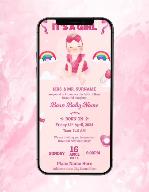 Baby Birth Announcement Templates