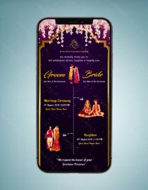 North Indian Wedding Invitation
