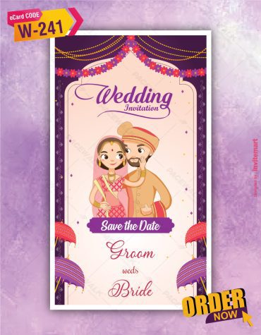 Hindu Save The Date Invitations