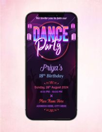 Best Dance Party Invitation Ecard
