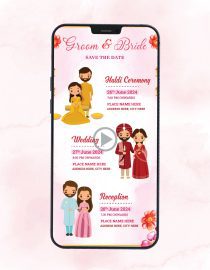 Indian Save The Date Invitation Video