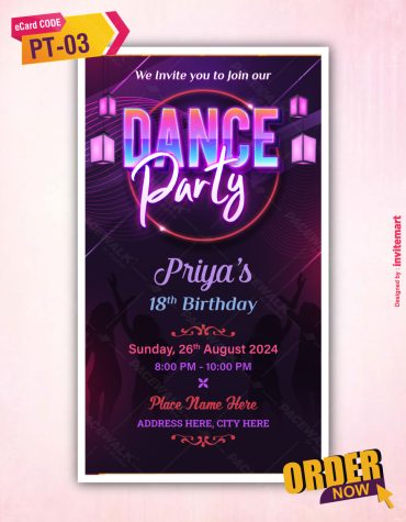 Best Dance Party Invitation Ecard