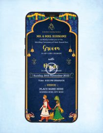 Royal Elephant Theme Wedding Invitation Video