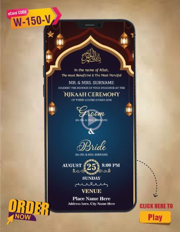 Best Nikah Invitation Video