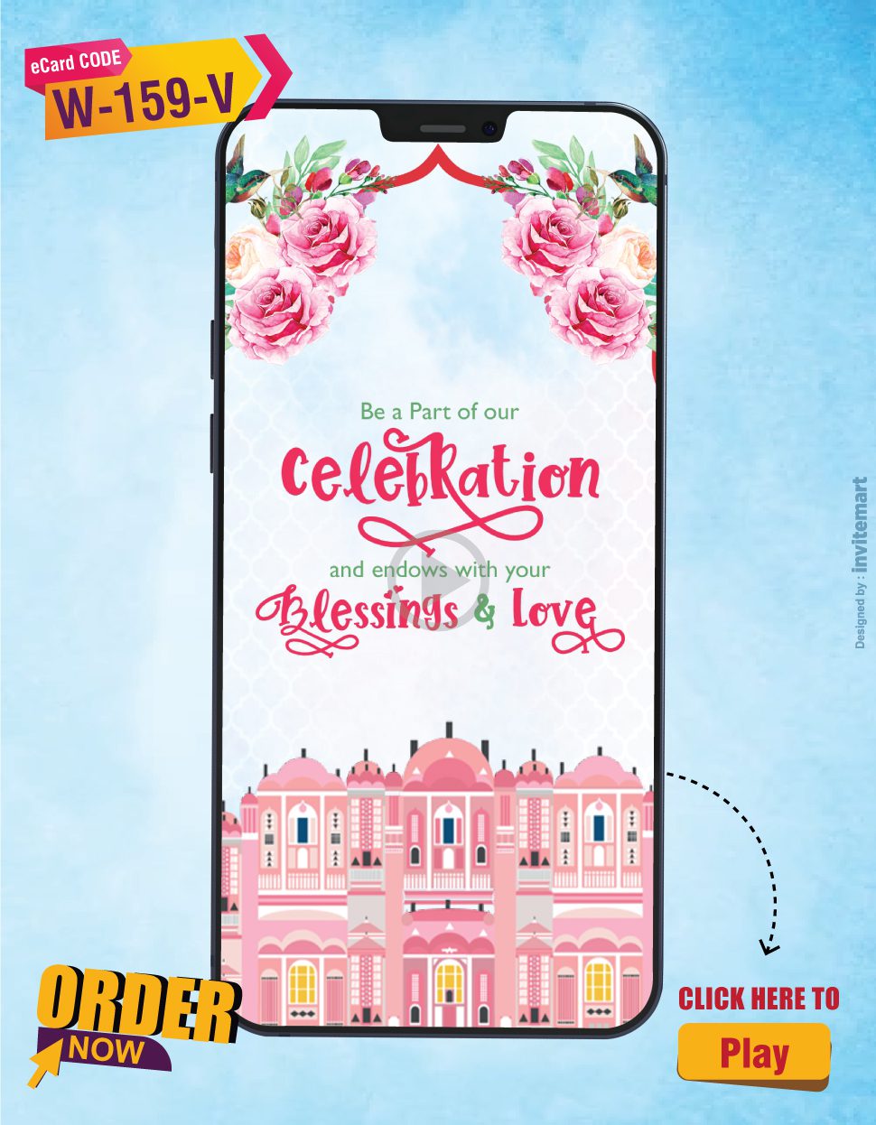 Indian Bridal Mehndi Haldi and Wedding Invitation Video