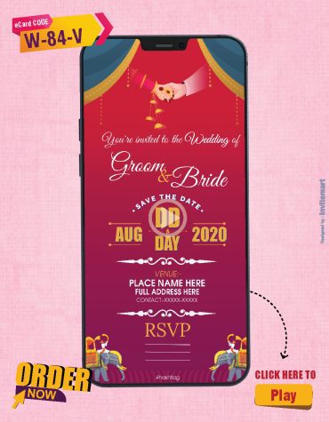 Indian Traditional Wedding Invitation Video