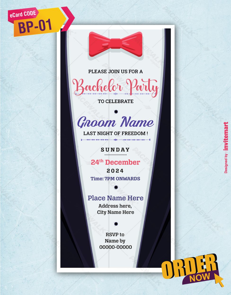 Bachelor Party Invitation