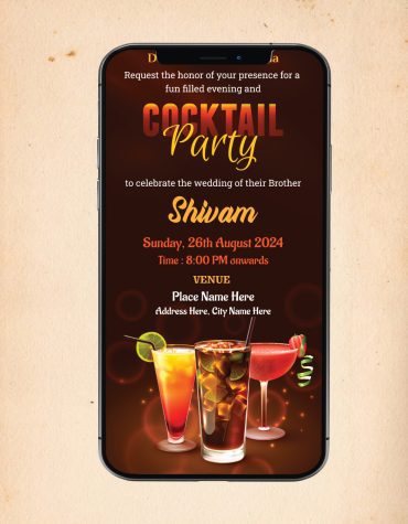 Cocktail Party Invitation