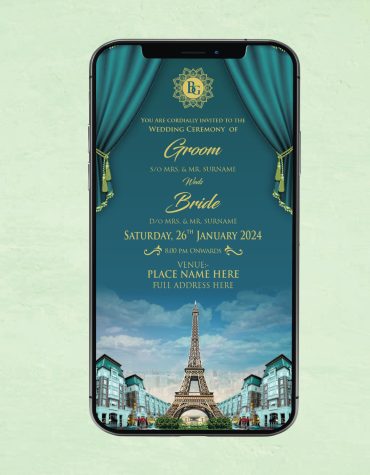 Destination Wedding Invitation