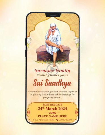 Sai Sandhya Invitation Video
