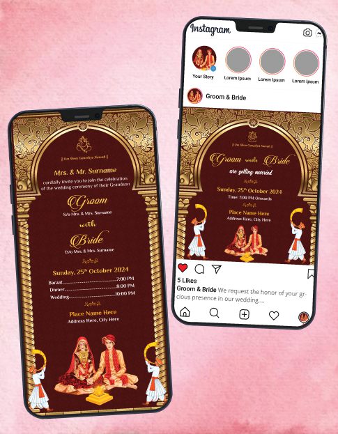 Wedding Invitation Instagram