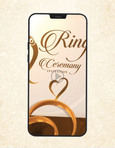Ring Ceremony Invitation Video