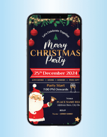 Christmas Party Invite