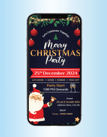 Christmas Party Invite